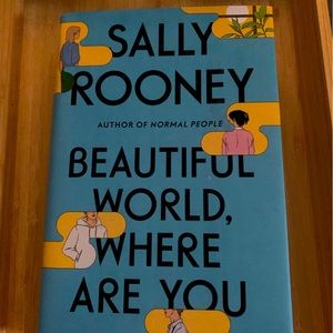 BOOK:
BEAUTIFUL WORLD, WHERE ARE YOU?
AUTHOR: SALLY ROONEY
(HARDCOVER)